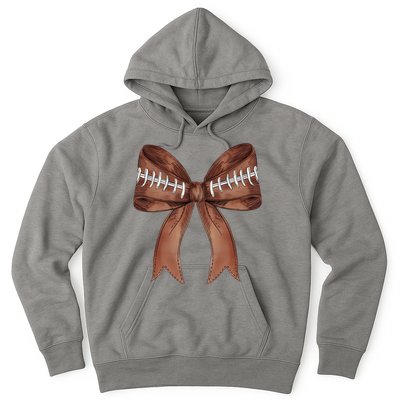 Football Lover Cute Bow Fall Hoodie
