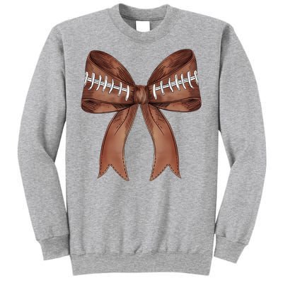 Football Lover Cute Bow Fall Sweatshirt