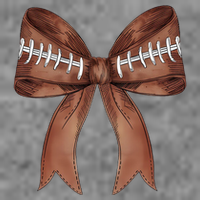 Football Lover Cute Bow Fall Toddler Hoodie