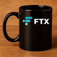 FTX Logo Crypto Cryptocurrency FTT Coin 11oz C Handle Ceramic Mug
