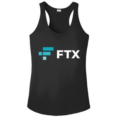 FTX Logo Crypto Cryptocurrency FTT Coin Ladies PosiCharge Competitor Racerback Tank
