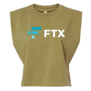 FTX Logo Crypto Cryptocurrency FTT Coin Garment-Dyed Women's Muscle Tee