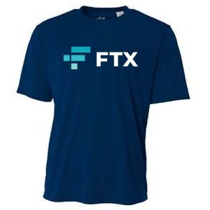 FTX Logo Crypto Cryptocurrency FTT Coin Cooling Performance Crew T-Shirt