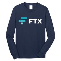 FTX Logo Crypto Cryptocurrency FTT Coin Long Sleeve Shirt