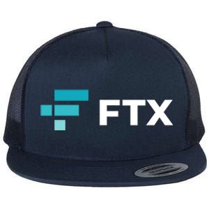 FTX Logo Crypto Cryptocurrency FTT Coin Flat Bill Trucker Hat