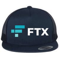 FTX Logo Crypto Cryptocurrency FTT Coin Flat Bill Trucker Hat