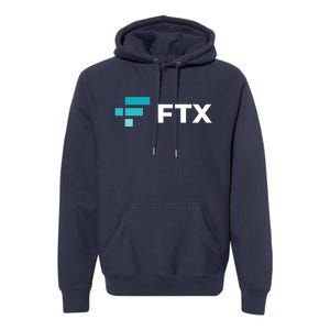 FTX Logo Crypto Cryptocurrency FTT Coin Premium Hoodie