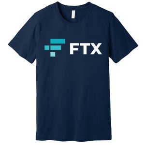 FTX Logo Crypto Cryptocurrency FTT Coin Premium T-Shirt