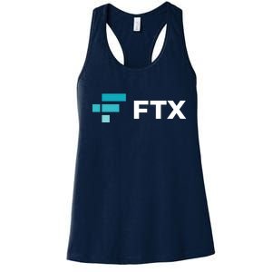 FTX Logo Crypto Cryptocurrency FTT Coin Women's Racerback Tank