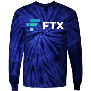 FTX Logo Crypto Cryptocurrency FTT Coin Tie-Dye Long Sleeve Shirt