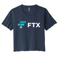 FTX Logo Crypto Cryptocurrency FTT Coin Women's Crop Top Tee