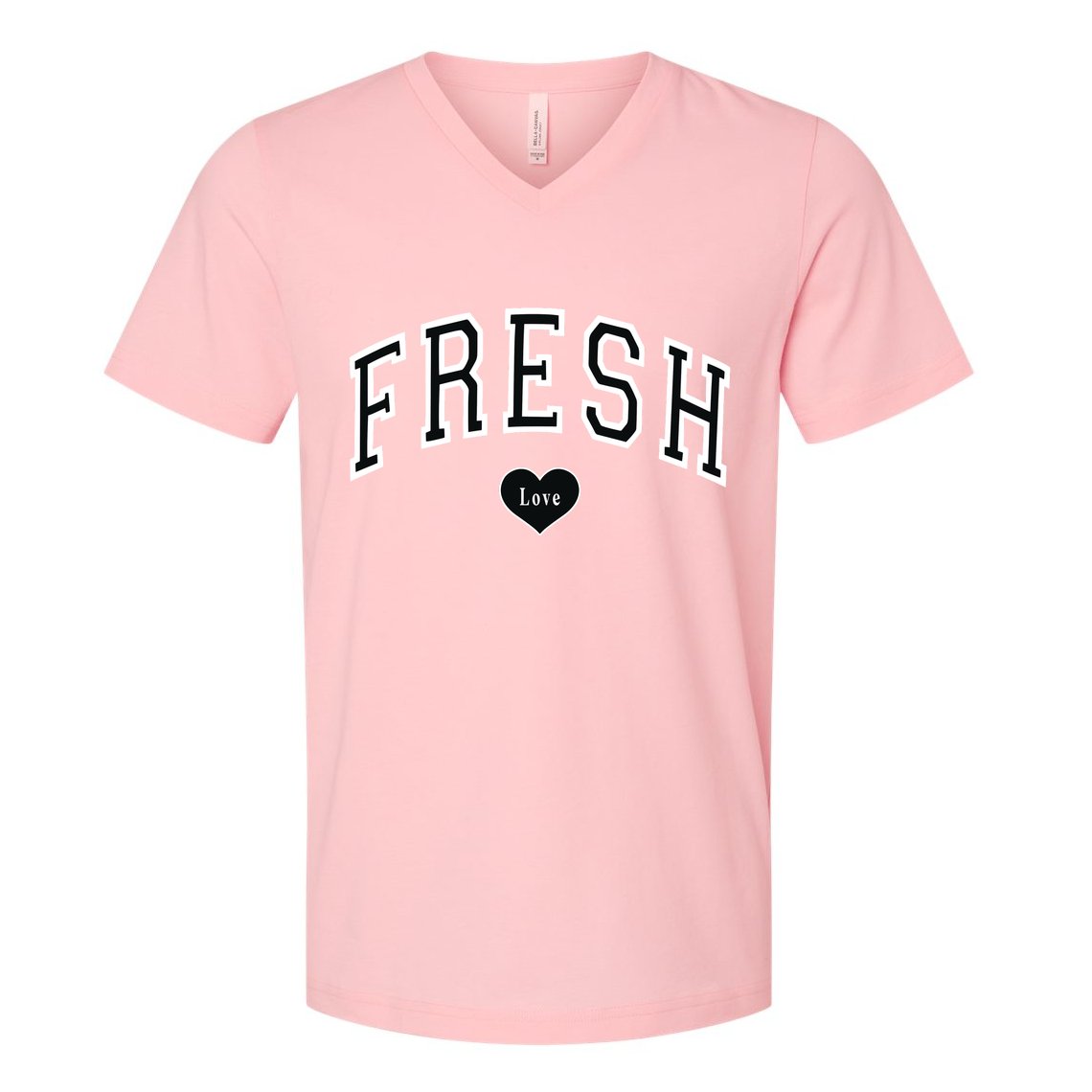 Fresh Love Clothing Fresh Love Varsity V-Neck T-Shirt