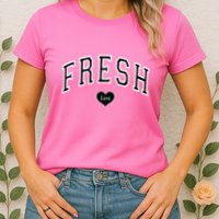 Fresh Love Clothing Fresh Love Varsity Womens T-Shirt