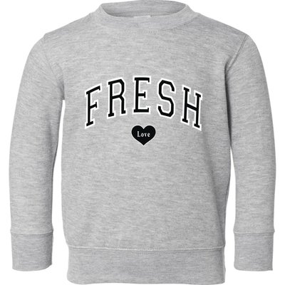 Fresh Love Clothing Fresh Love Varsity Toddler Sweatshirt