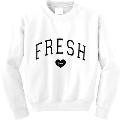 Fresh Love Clothing Fresh Love Varsity Kids Sweatshirt