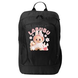 Funny Labubu Cute Labubu The Monsters Pin.K Meme City Backpack