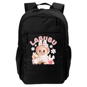 Funny Labubu Cute Labubu The Monsters Pin.K Meme Daily Commute Backpack