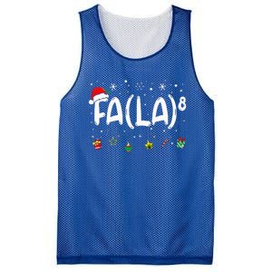 Fa (La)8 Christmas Santa Fa La Math Teacher Mesh Reversible Basketball Jersey Tank