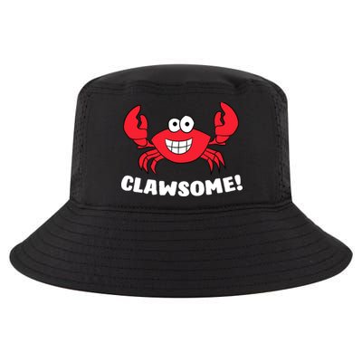 Funny Lobster Clawsome Sea Crab Cartoon Lobster Cool Comfort Performance Bucket Hat