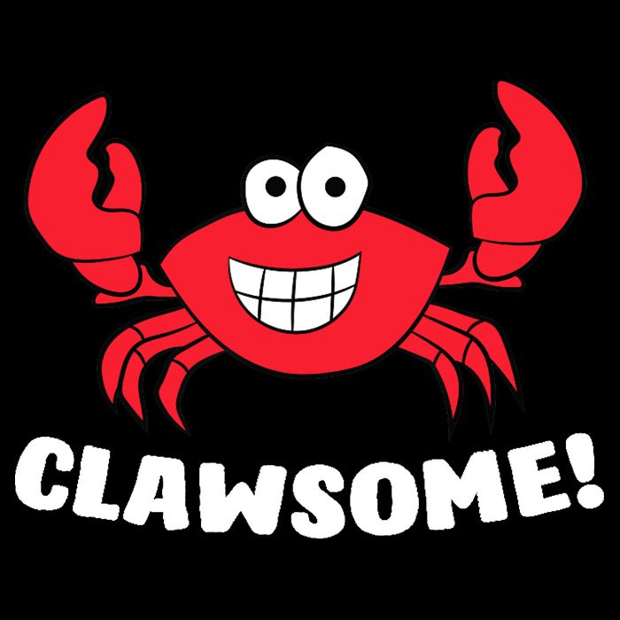 Funny Lobster Clawsome Sea Crab Cartoon Lobster Cooling Performance Crew T-Shirt