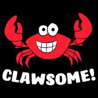 Funny Lobster Clawsome Sea Crab Cartoon Lobster Drawstring Bag