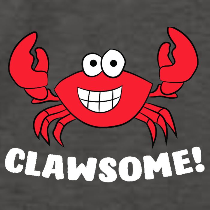 Funny Lobster Clawsome Sea Crab Cartoon Lobster Vector Backpack