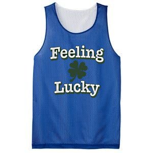 Feeling Lucky Clover Graphic Gift Mesh Reversible Basketball Jersey Tank