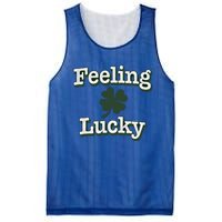 Feeling Lucky Clover Graphic Gift Mesh Reversible Basketball Jersey Tank