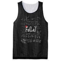 Fa (La)8 Christmas Santa Fa La Math Teacher Chalkboard Xmas Mesh Reversible Basketball Jersey Tank