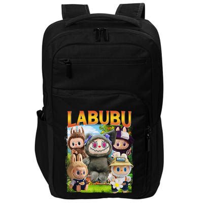 Funny Labubu Cute Labubu The Monsters Meme Vintage Impact Tech Backpack