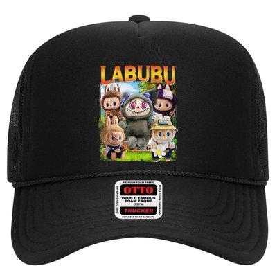 Funny Labubu Cute Labubu The Monsters Meme Vintage Trucker Hat