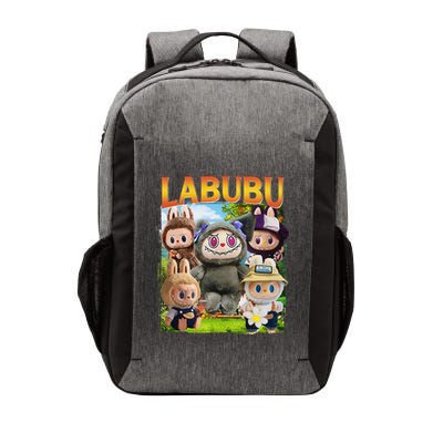 Funny Labubu Cute Labubu The Monsters Meme Vintage Vector Backpack