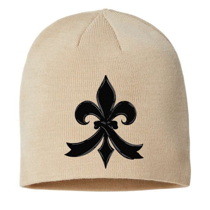 Funny Louisiana Culture T Vintag We Stand Nola Strong Appare Sustainable Beanie