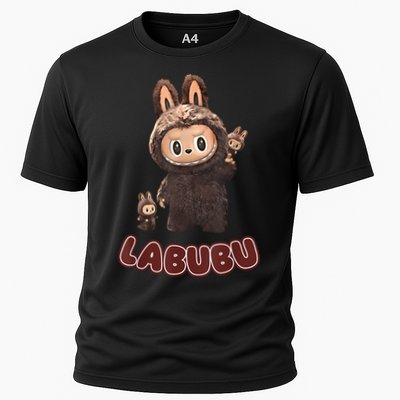 Funny Labubu Cute Labubu The Monsters Brown Meme Performance Shirt