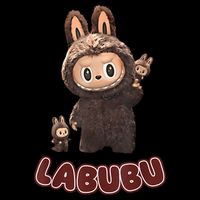 Funny Labubu Cute Labubu The Monsters Brown Meme Sustainable Bucket Hat