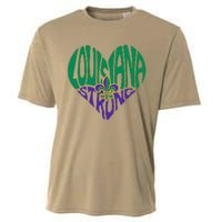 Funny Louisiana Culture T Vintag We Stand Nola Strong Appare Cooling Performance Crew T-Shirt