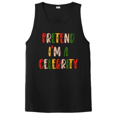 Funny Lazy Christmas Costume Pretend IM A Celebrity PosiCharge Competitor Tank