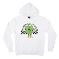 Feeling Lucky Cute Shamrock Happy St Patricks Day Go Green Hoodie