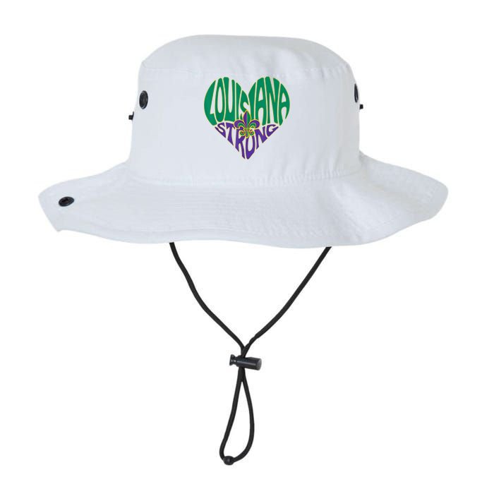 Funny Louisiana Culture T Vintage We Stand Nola Strong Appare Legacy Cool Fit Booney Bucket Hat