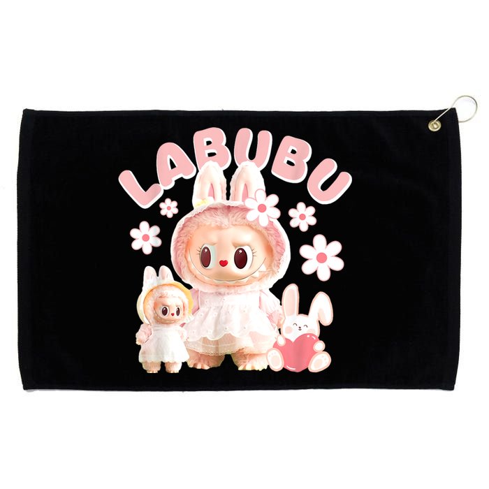 Funny Labubu Cute Labubu The Monsters Meme Grommeted Golf Towel