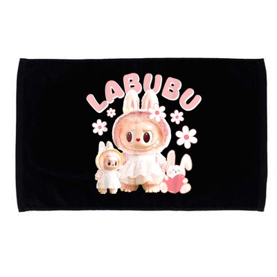 Funny Labubu Cute Labubu The Monsters Meme Microfiber Hand Towel