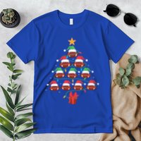 Football Lover Christmas Tree Football Lover Xmas Tree Gift Premium T-Shirt