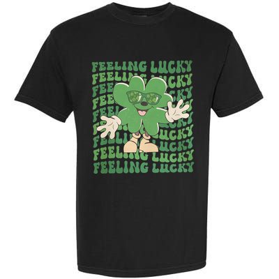 Feeling Lucky Cute Saint Patrick Day Gift Idea Garment-Dyed Heavyweight T-Shirt