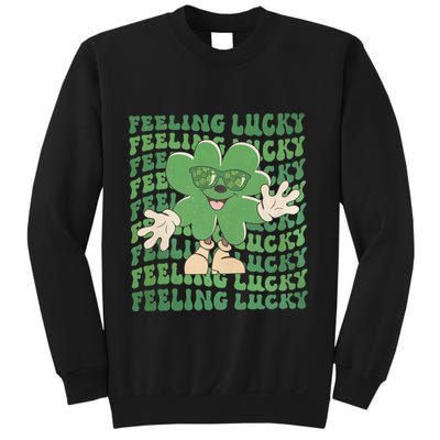 Feeling Lucky Cute Saint Patrick Day Gift Idea Sweatshirt