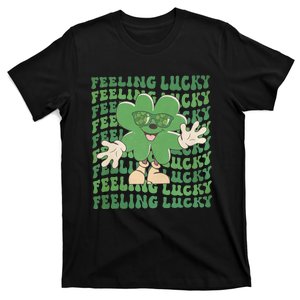 Feeling Lucky Cute Saint Patrick Day Gift Idea T-Shirt