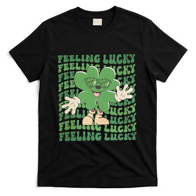 Feeling Lucky Cute Saint Patrick Day Gift Idea T-Shirt