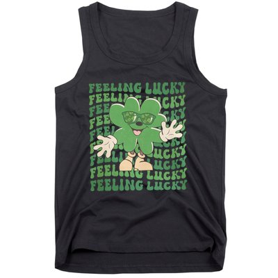 Feeling Lucky Cute Saint Patrick Day Gift Idea Tank Top