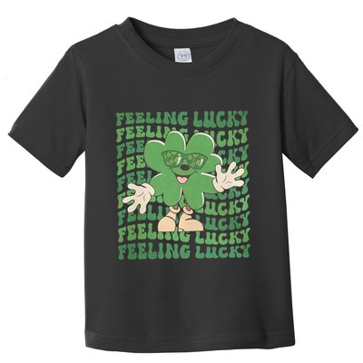 Feeling Lucky Cute Saint Patrick Day Gift Idea Toddler T-Shirt