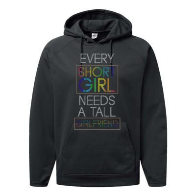 Funny Lesbian Couple Pride Month Gift Idea LGBT Performance Fleece Hoodie