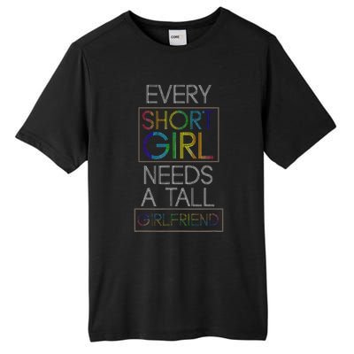 Funny Lesbian Couple Pride Month Gift Idea LGBT Tall Fusion ChromaSoft Performance T-Shirt